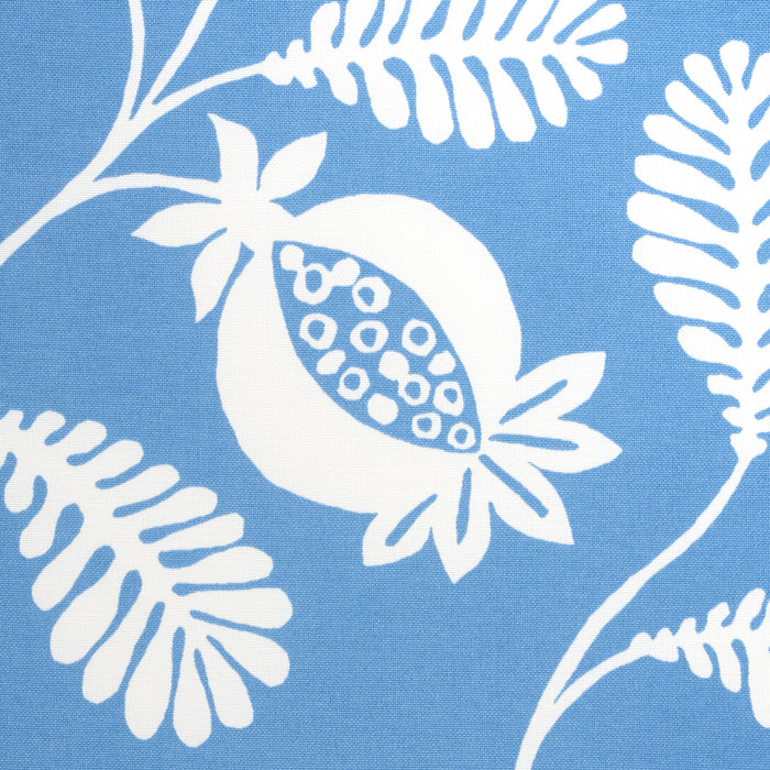 Schumacher Lanzadera Vine Indoor/Outdoor Ocean Fabric 180990