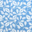 Schumacher Lanzadera Vine Indoor/Outdoor Ocean Fabric Sample 180990
