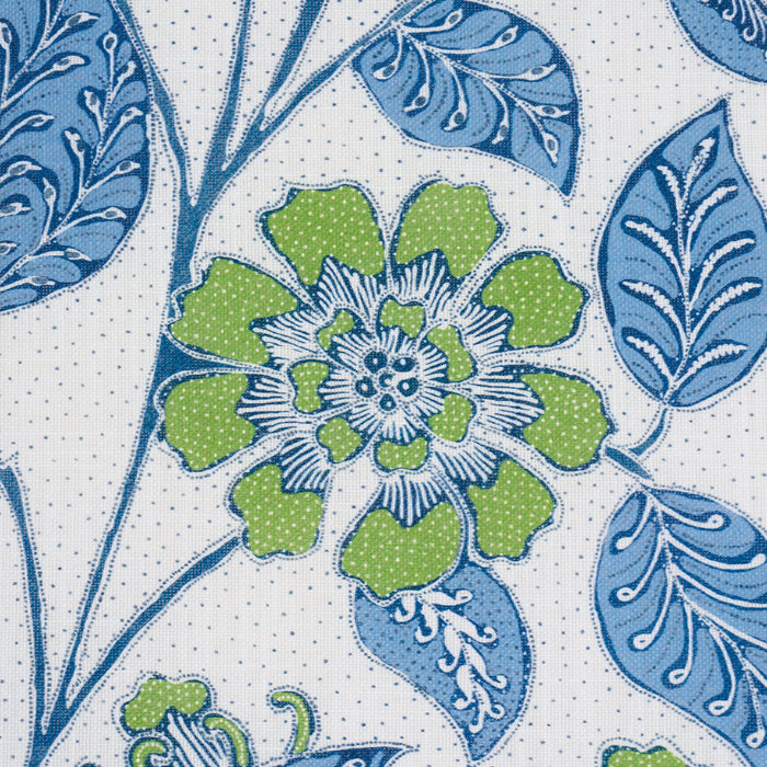 Schumacher Kava Cay Indoor/Outdoor Spring Fabric 181004