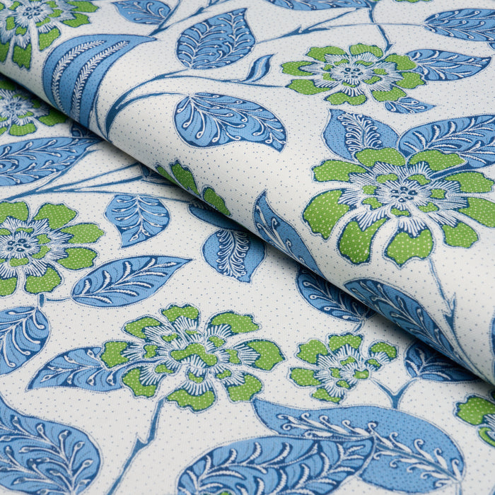 Schumacher Kava Cay Indoor/Outdoor Spring Fabric 181004