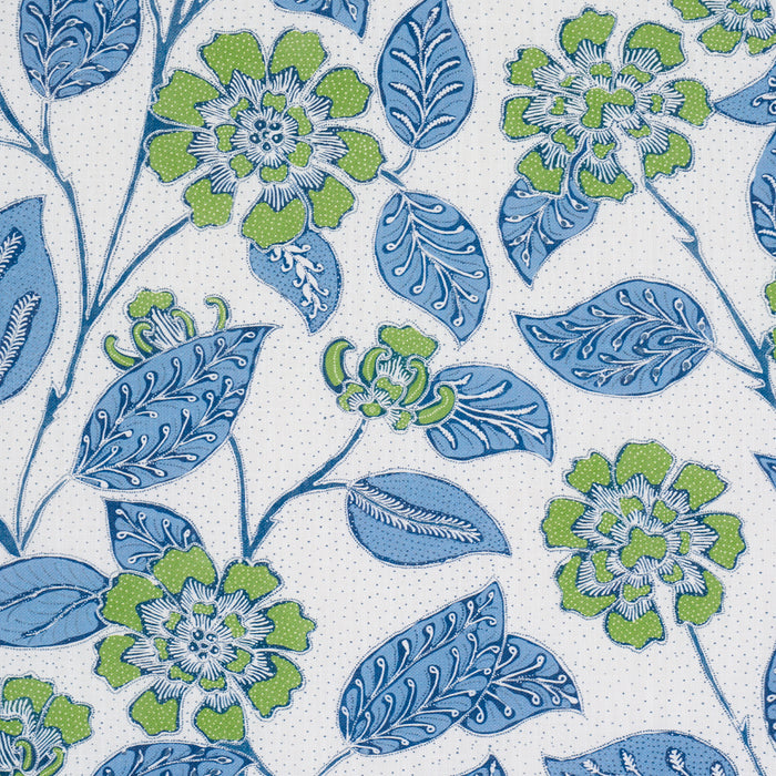 Schumacher Kava Cay Indoor/Outdoor Spring Fabric 181004