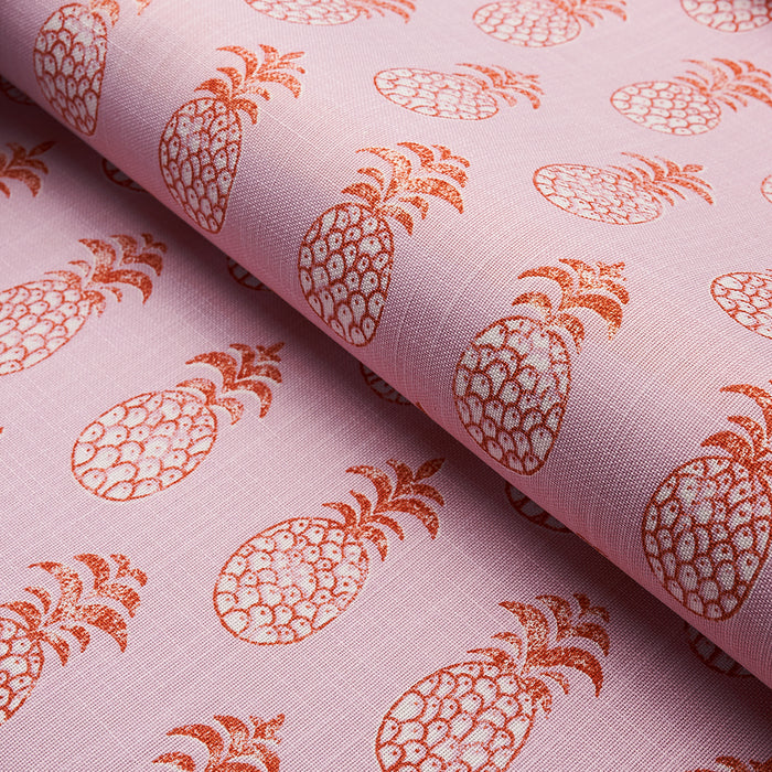 Schumacher Pina Cove Indoor/Outdoor Flamingo Fabric Sample 181021