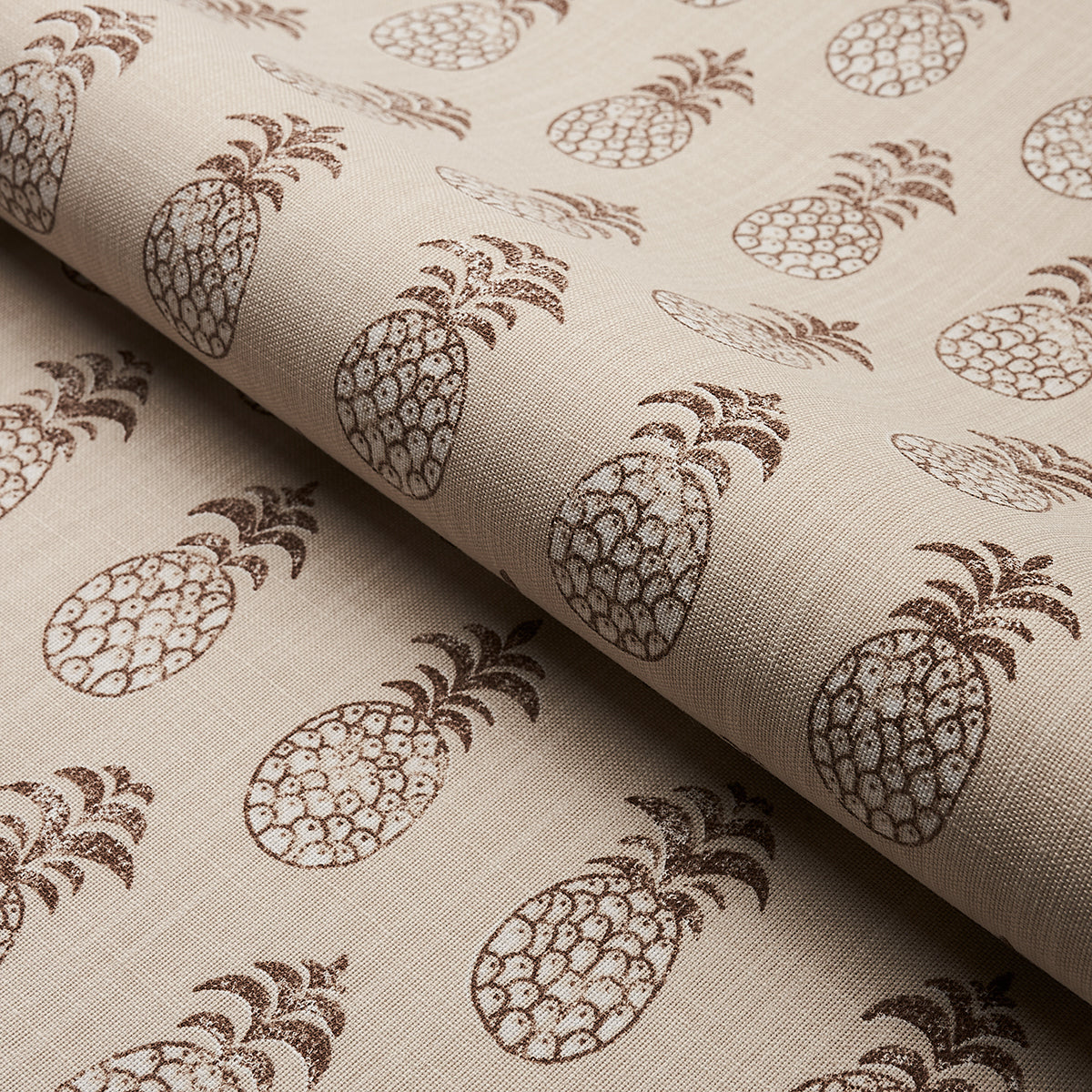 Schumacher Pina Cove Indoor/Outdoor Coconut Fabric 181022