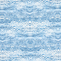 Schumacher Ink Wave Print Indoor/Outdoor Indigo Fabric 181050