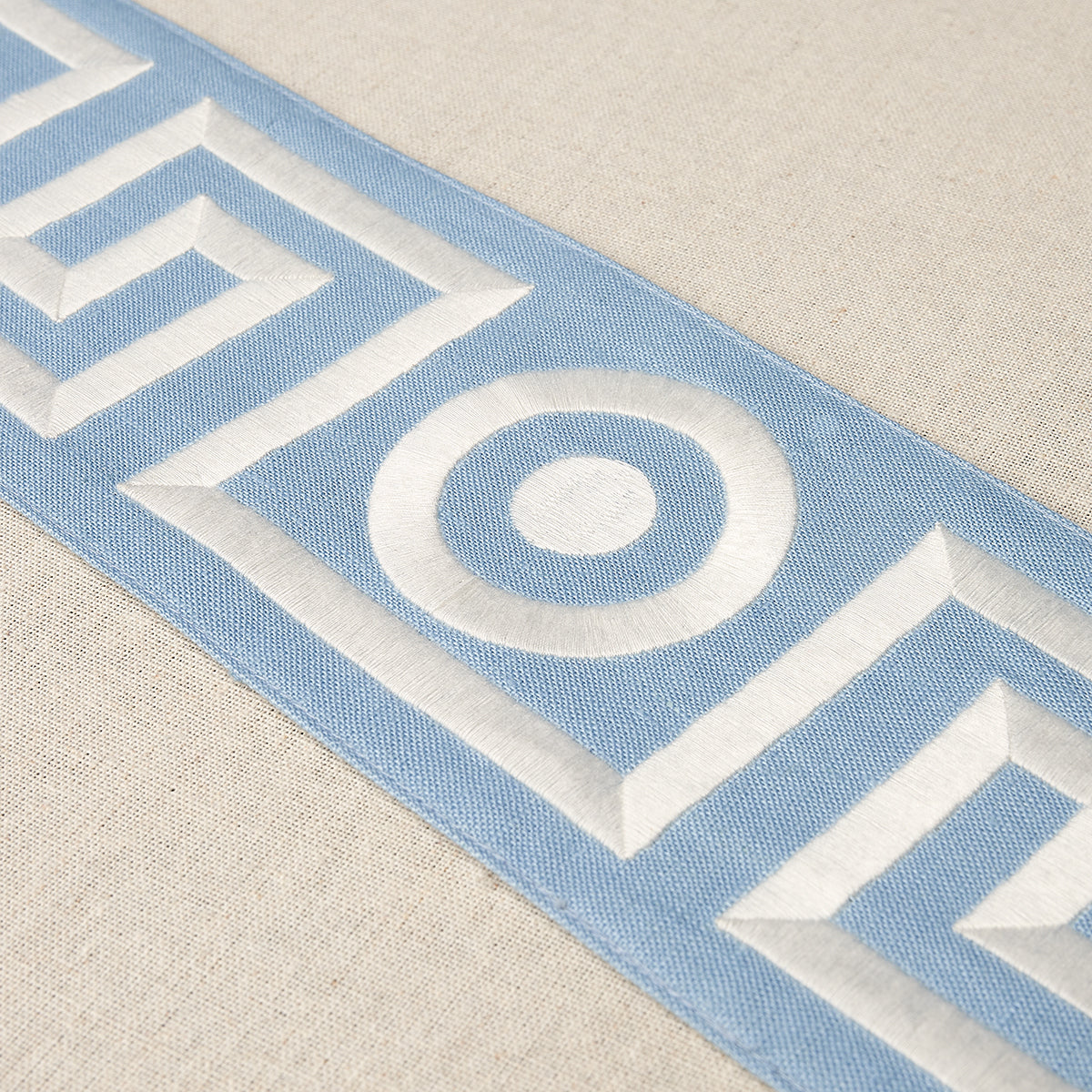 Schumacher Plato Tape Sky Trim 181252