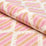 Schumacher Kai Striped Ikat Pink Fabric 181292