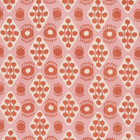 Schumacher Hamilton Ikat Pink And Tangerine Fabric 181302