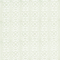 Schumacher Sunda Hand Blocked Print Sage Fabric 181321