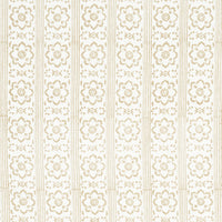 Schumacher Sunda Hand Blocked Print Neutral Fabric 181322