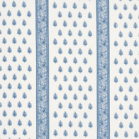 Schumacher Katsura Stripe Delft Fabric 181330