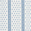 Schumacher Katsura Stripe Delft Fabric 181330