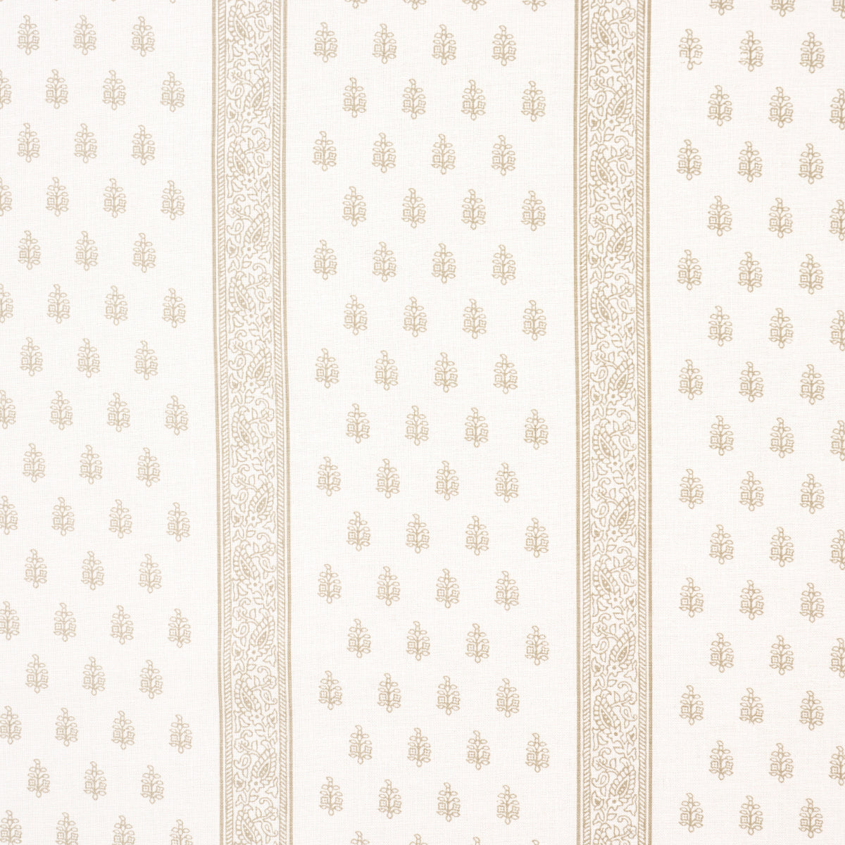 Schumacher Katsura Stripe Sand Fabric Sample 181333