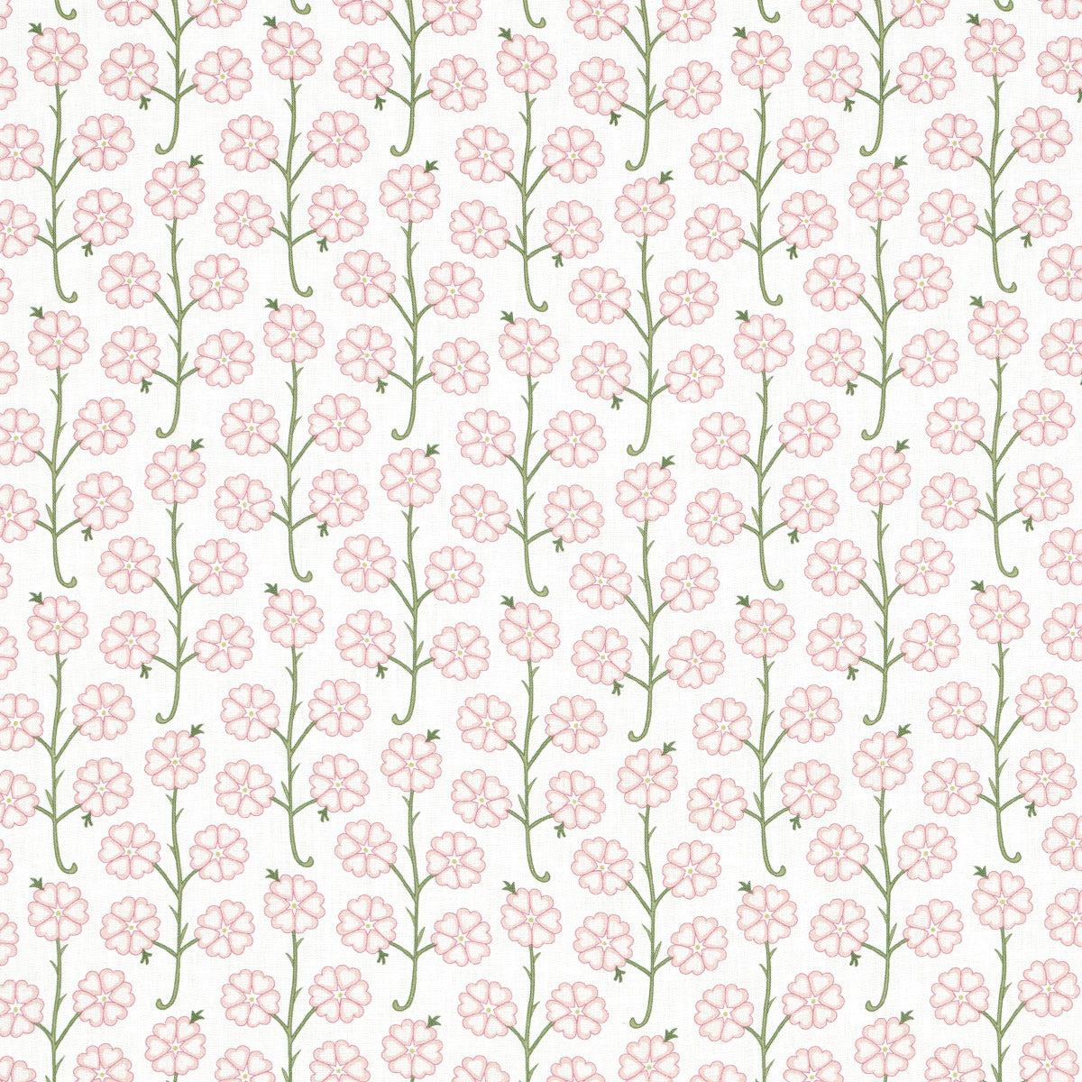 Schumacher Gardenia Rose Fabric 181401