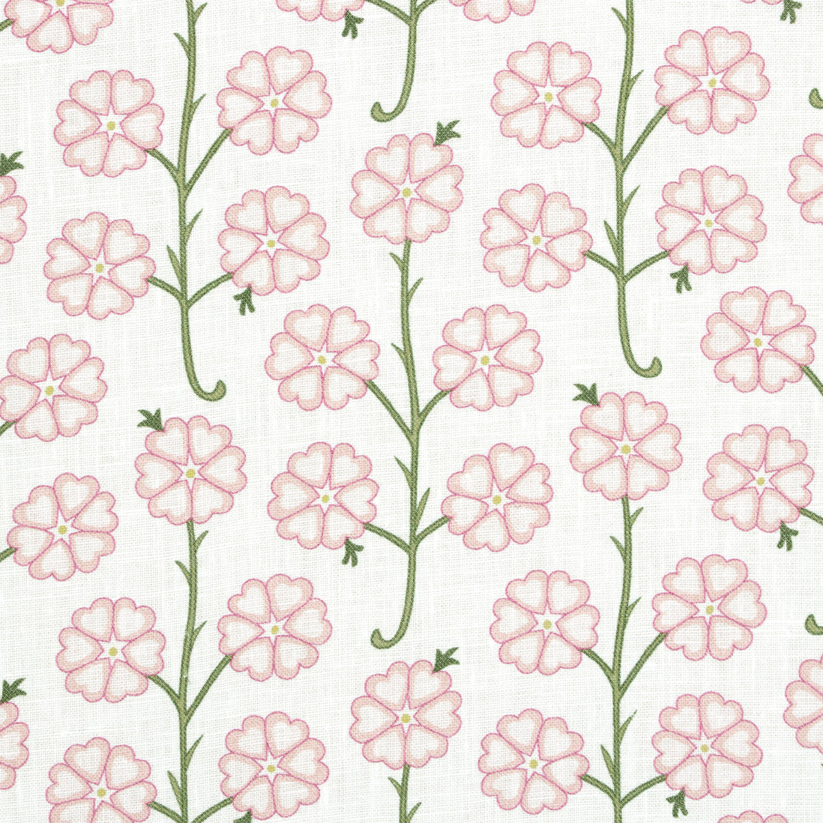 Schumacher Gardenia Rose Fabric 181401