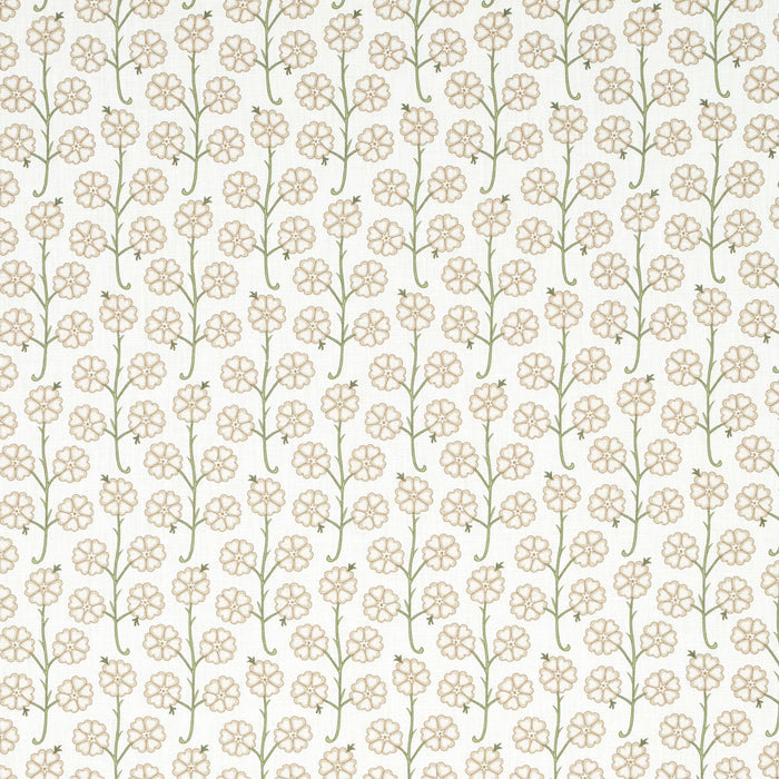 Schumacher Gardenia Flax Fabric 181402
