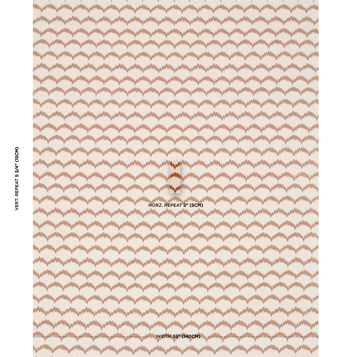 Schumacher Pollen Cut Velvet Ochre Fabric 181421