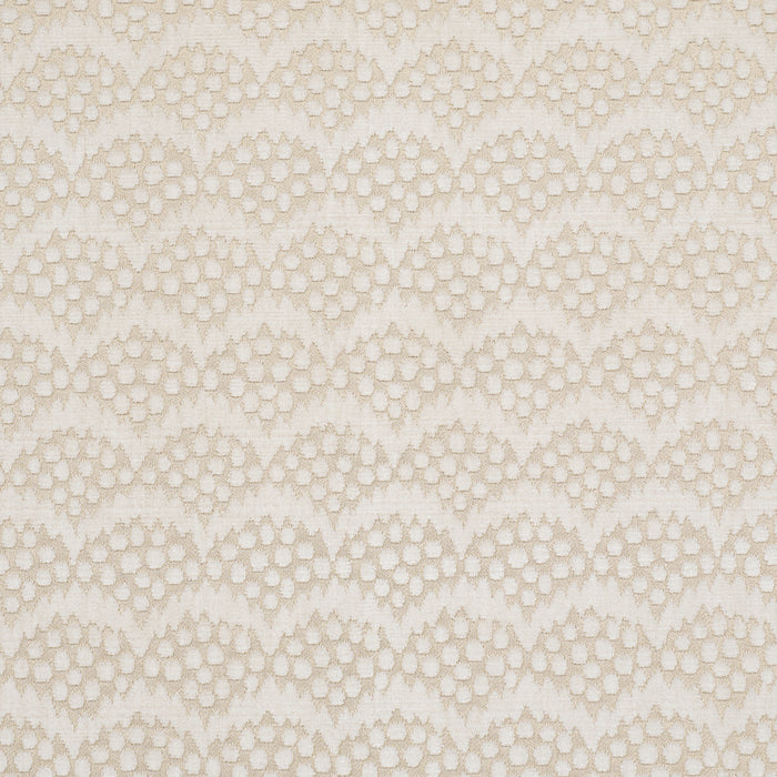 Schumacher Pollen Cut Velvet Almond Dust Fabric 181423