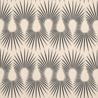 Schumacher Hedgehog Putty  Black Fabric 181452