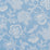 Schumacher Hothouse Flowers Silhouette Bliss Blue Fabric Sample 181481