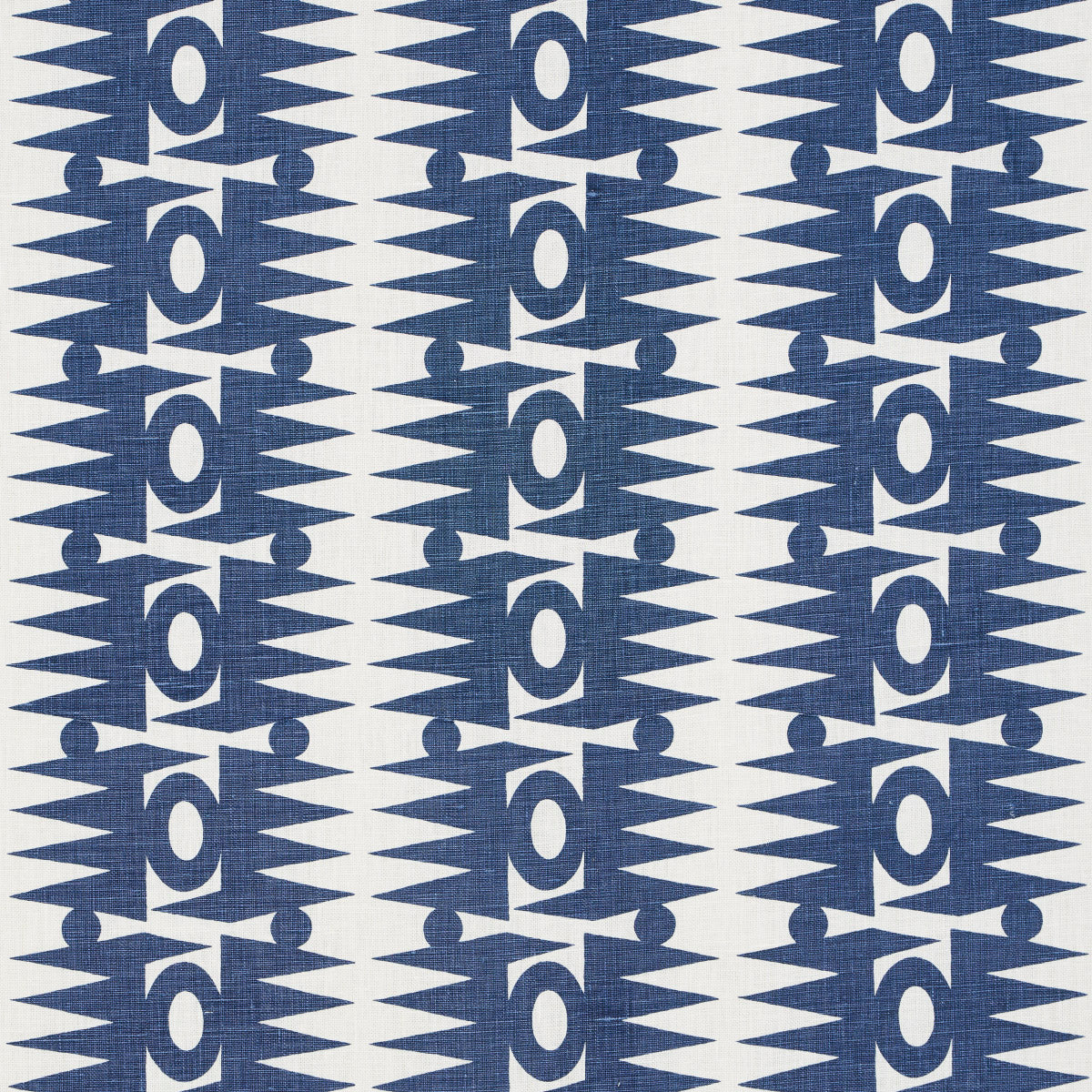Schumacher Ra Navy Fabric Sample 181520
