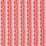 Schumacher Dagger Stripe Red On Pink Fabric 181531