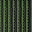 Schumacher Dagger Stripe Black On Green Fabric 181532