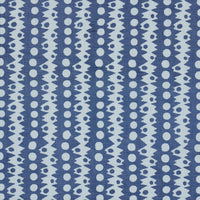 Schumacher Trickledown Blues Fabric 181550