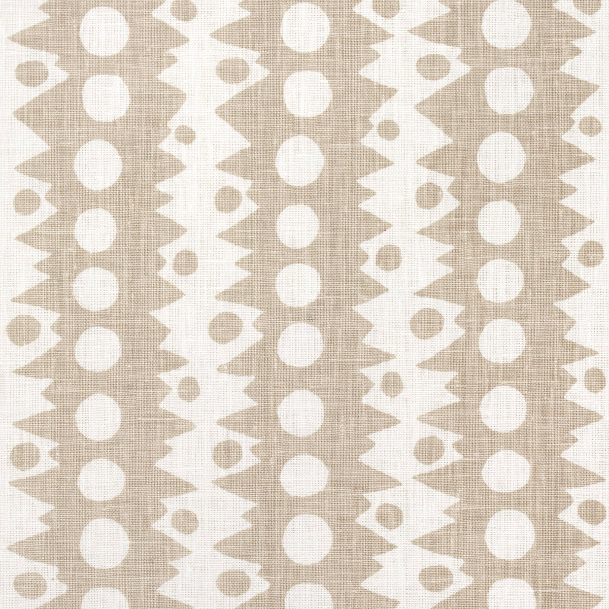Schumacher Trickledown Natural Fabric 181552