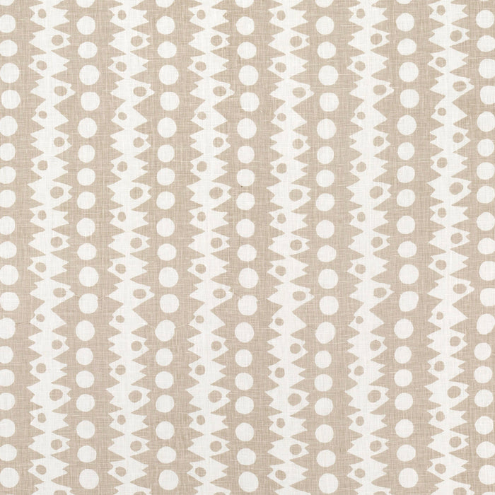 Schumacher Trickledown Natural Fabric 181552