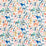Schumacher Beasts Indoor/Outdoor Multi On Ivory Fabric Sample 181590