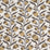 Schumacher Thistle Vine Black & Gold Fabric 181681