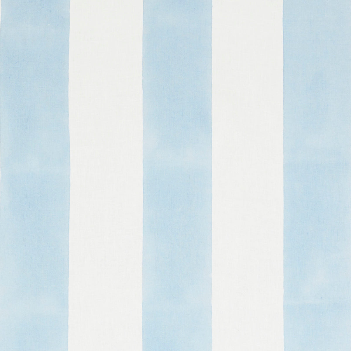 Schumacher Wide Hand Block Stripe Blue Fabric Sample 181810
