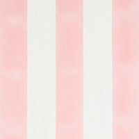 Schumacher Wide Hand Block Stripe Pink Fabric 181811