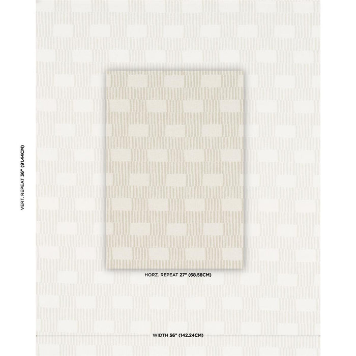 Schumacher Field Blue Fabric Sample 181840