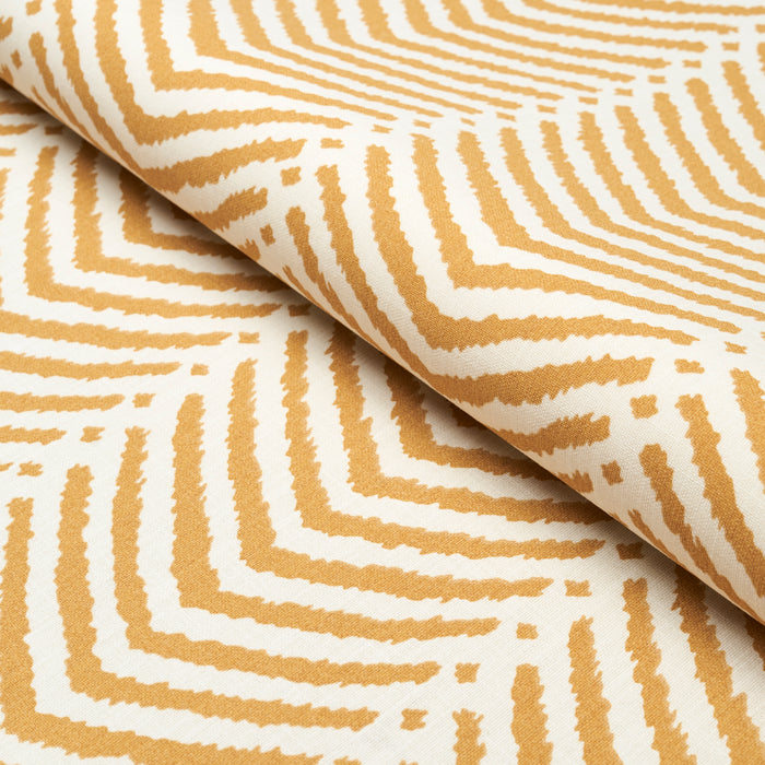 Schumacher La Jolla Indoor/Outdoor Marigold Fabric Sample 182001
