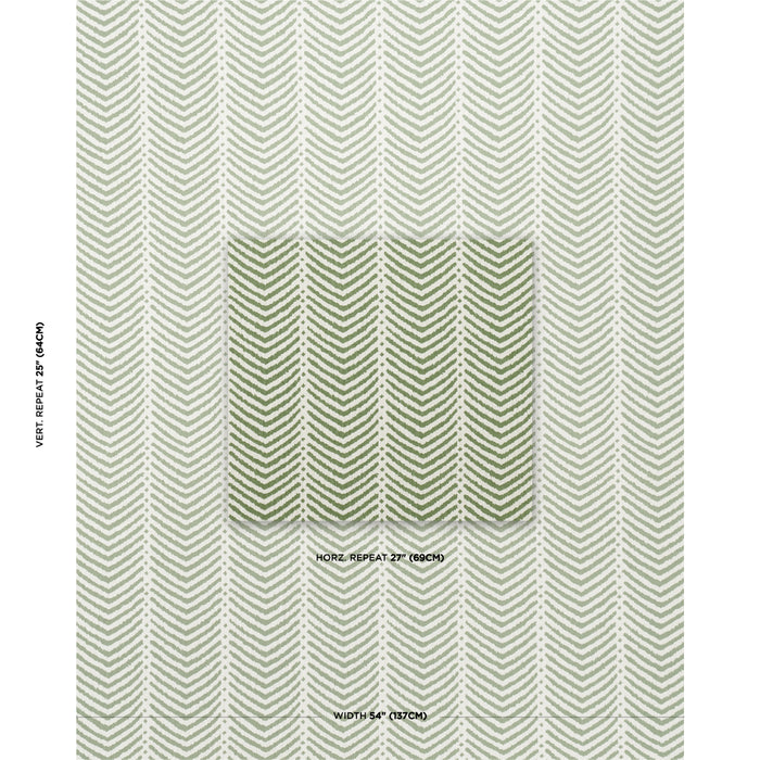 Schumacher La Jolla Indoor/Outdoor Verde Fabric Sample 182002