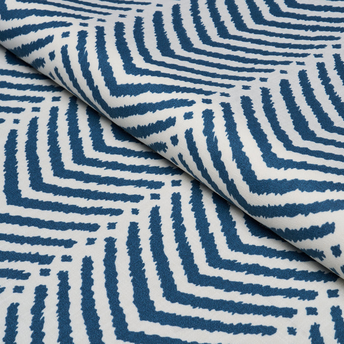 Schumacher La Jolla Indoor/Outdoor Navy Fabric 182003