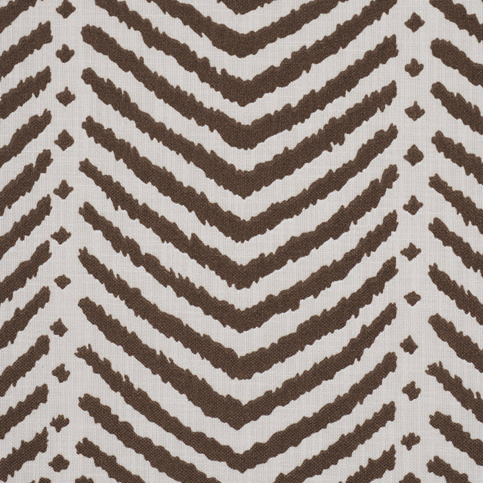 Schumacher La Jolla Indoor/Outdoor Brown Fabric Sample 182004