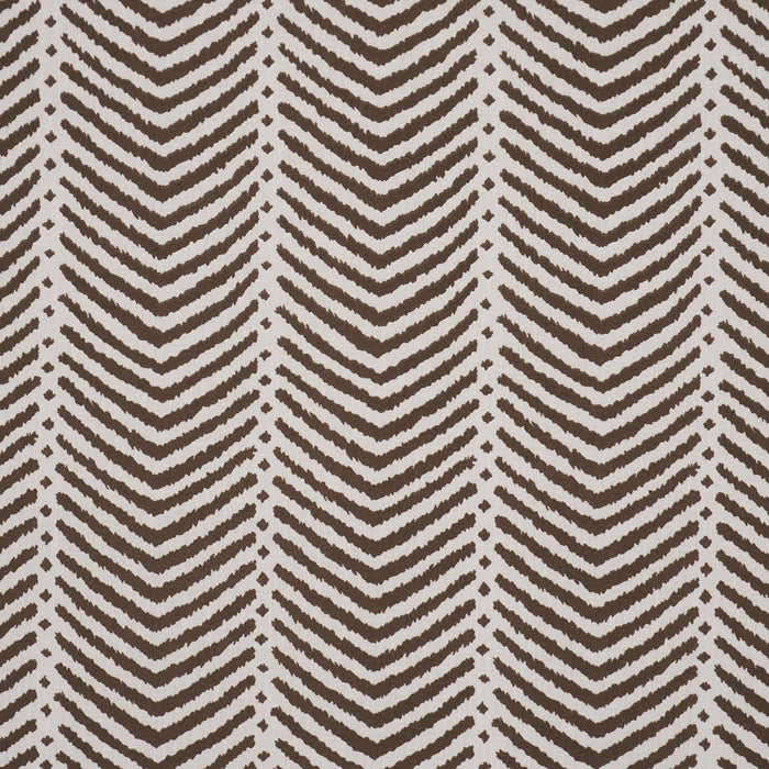 Schumacher La Jolla Indoor/Outdoor Brown Fabric Sample 182004