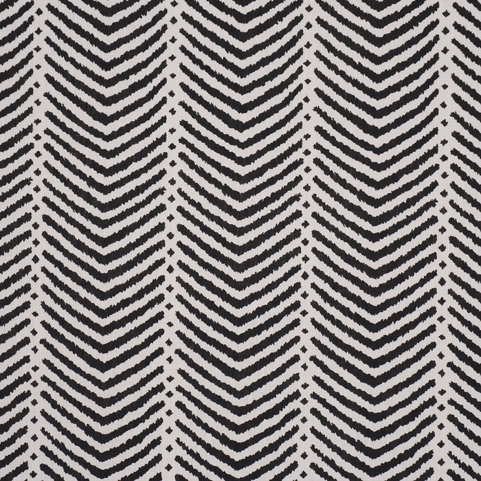 Schumacher La Jolla Indoor/Outdoor Black Fabric 182005