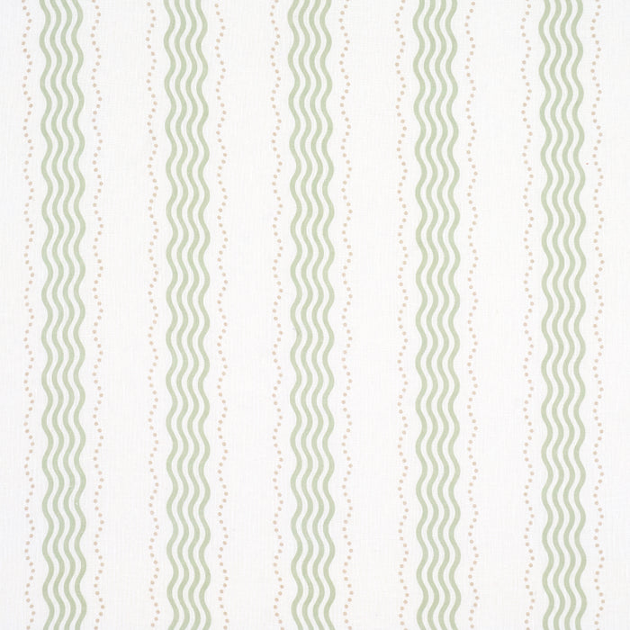 Schumacher Margot Linen Sheer Green Fabric 182010