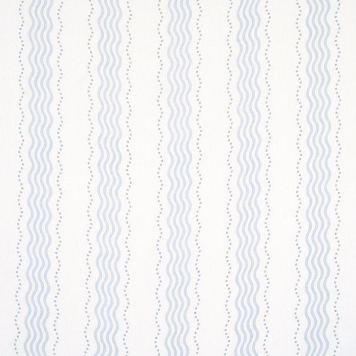 Schumacher Margot Linen Sheer Blue Fabric 182011