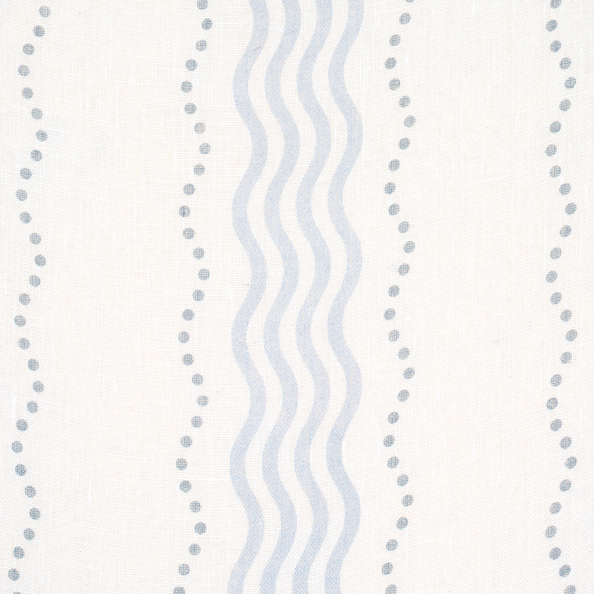 Schumacher Margot Linen Sheer Blue Fabric 182011