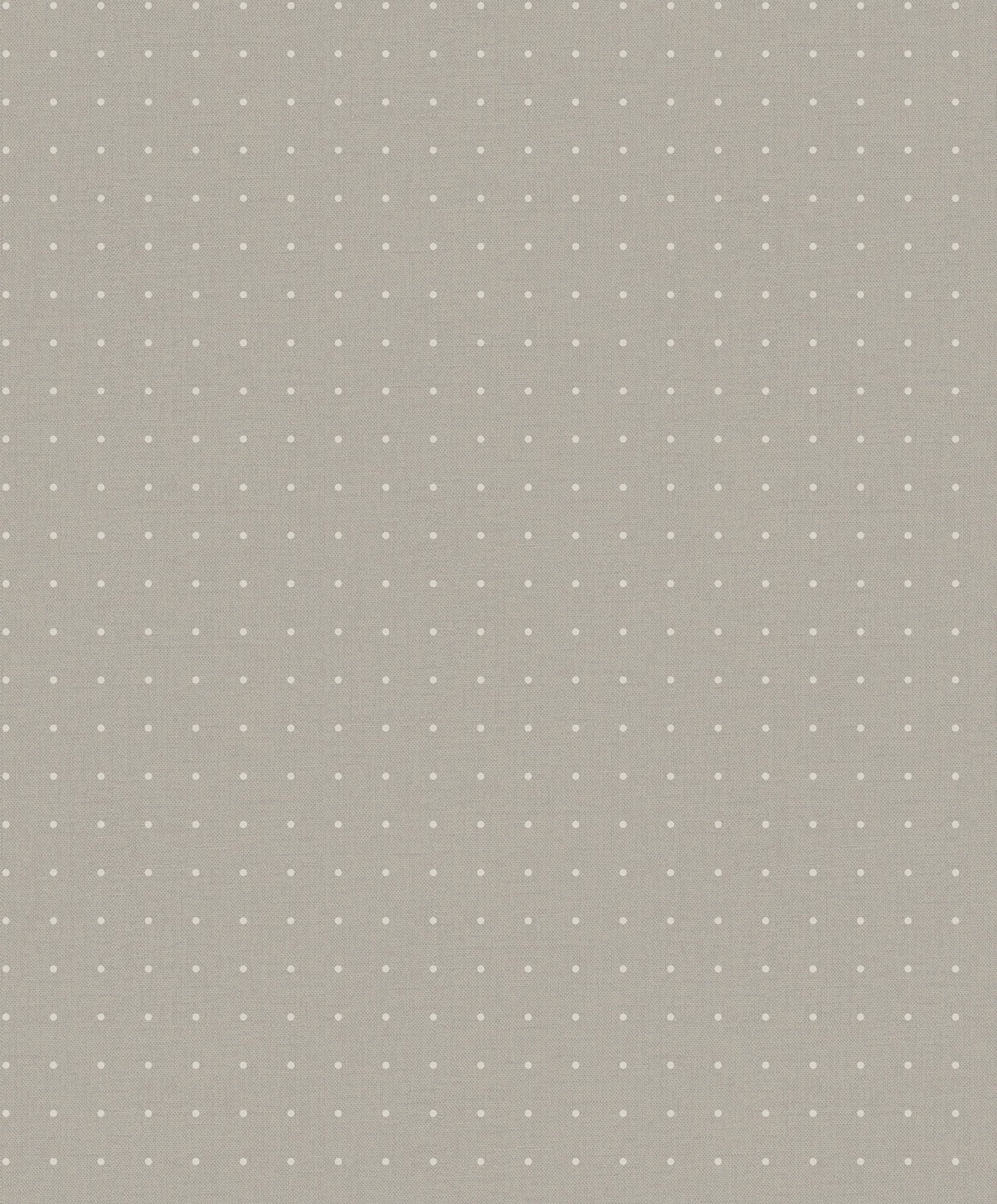 Seabrook Designs Dot Light Grey Wallpaper 1820518
