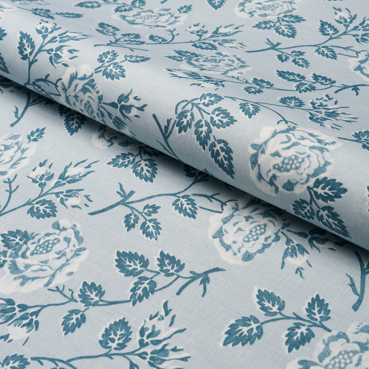 Schumacher Lavinia Blue Fabric 182101