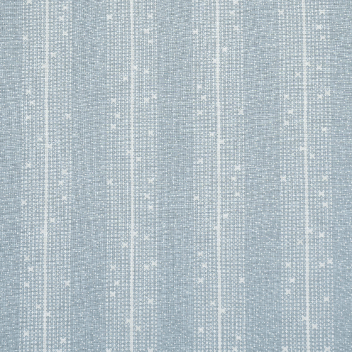 Schumacher Stella Stripe Blue Fabric 182112