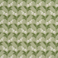 Schumacher Lily Of The Valley Indoor/Outdoor Moss Fabric 182140
