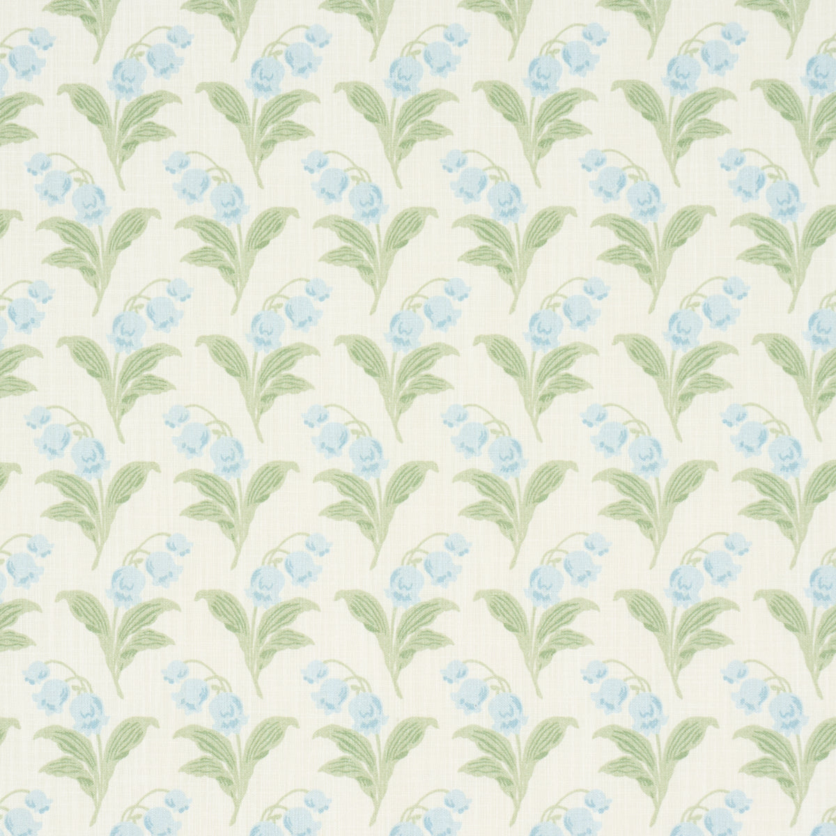 Schumacher Lily Of The Valley Indoor/Outdoor Bluebell Fabric 182141