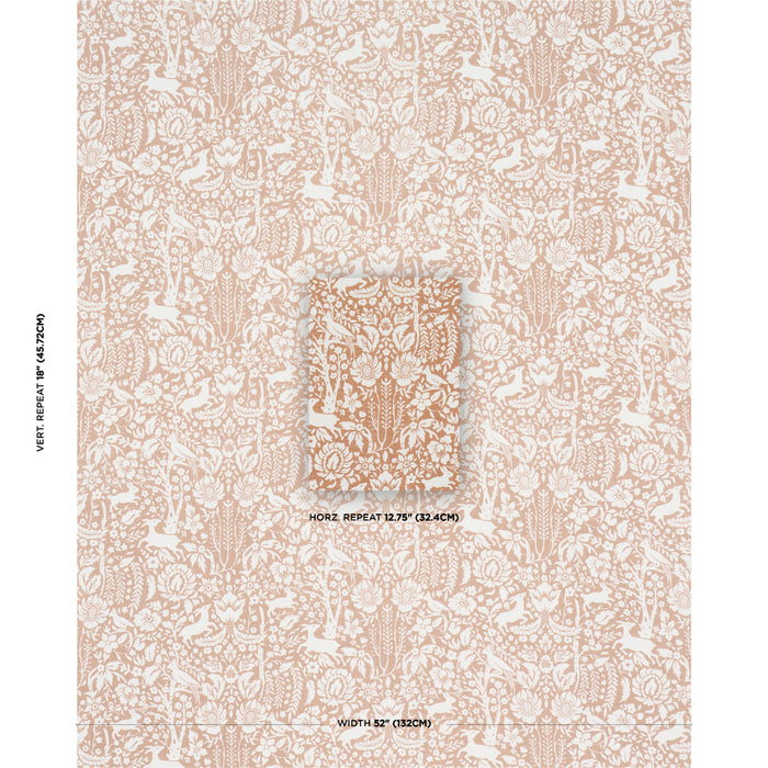 Schumacher Deerfield Spice Fabric 182171