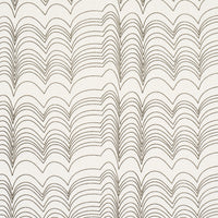 Schumacher Richter Linen Print Black Fabric 182232